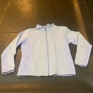 Purple workout sweater